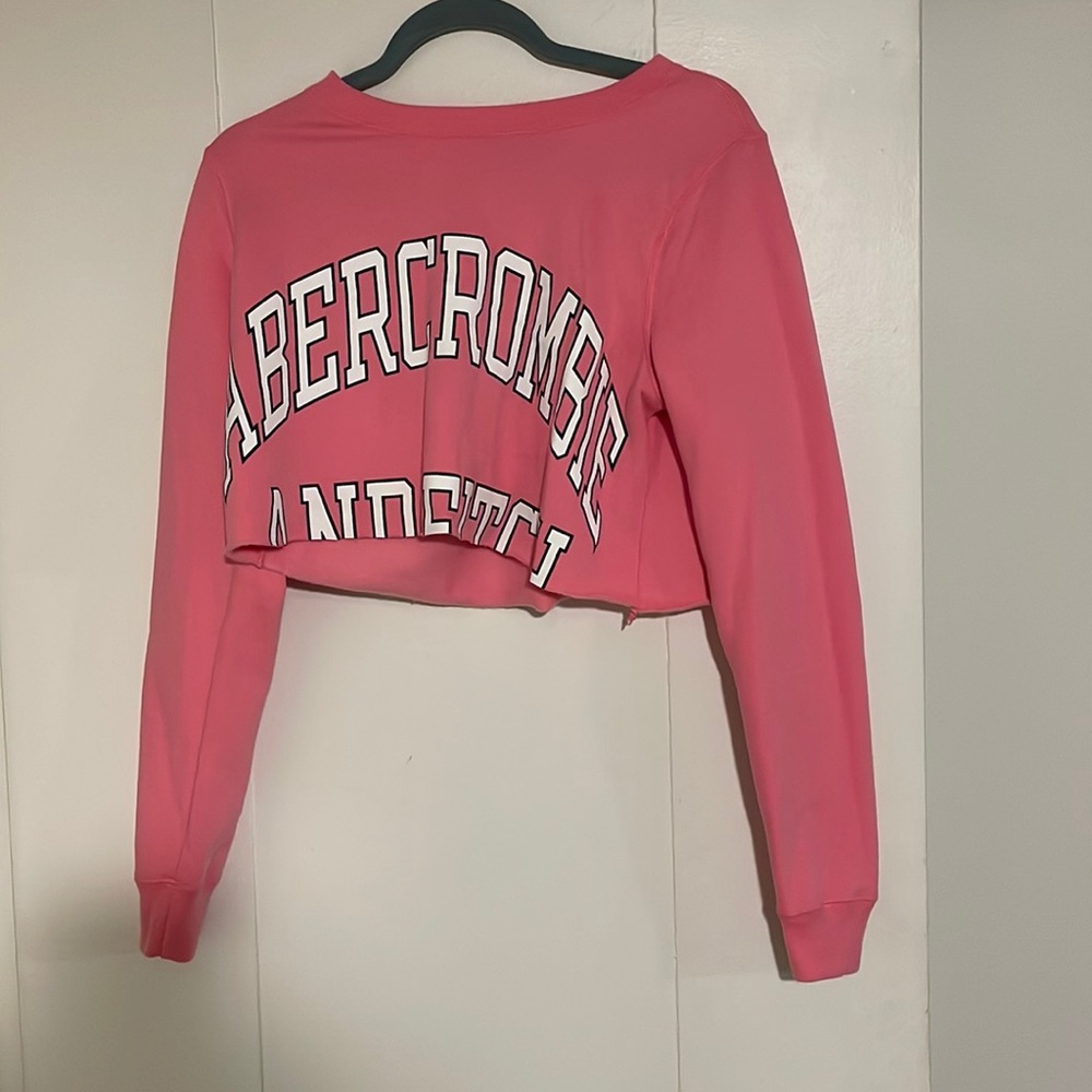 Abercrombie and fitch cropped swatshirt
